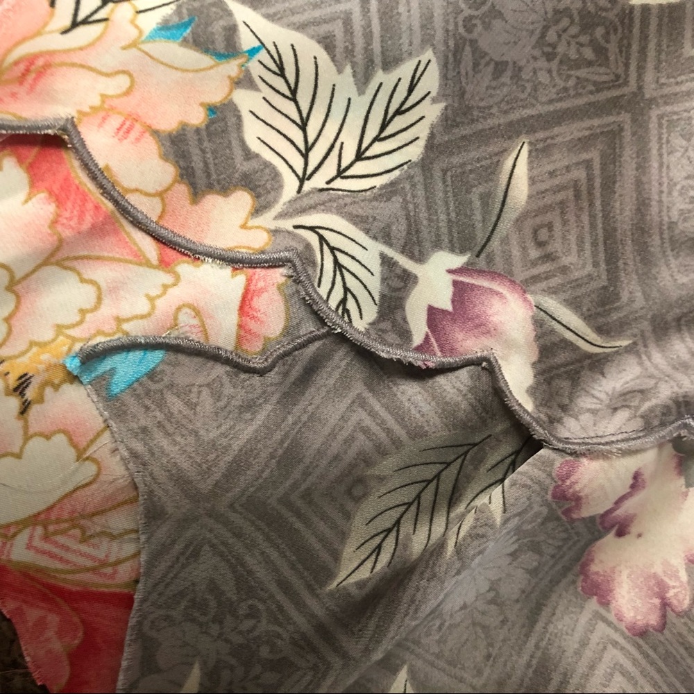 Anthro Eloise Floral Silk Tank - Picture 5 of 8